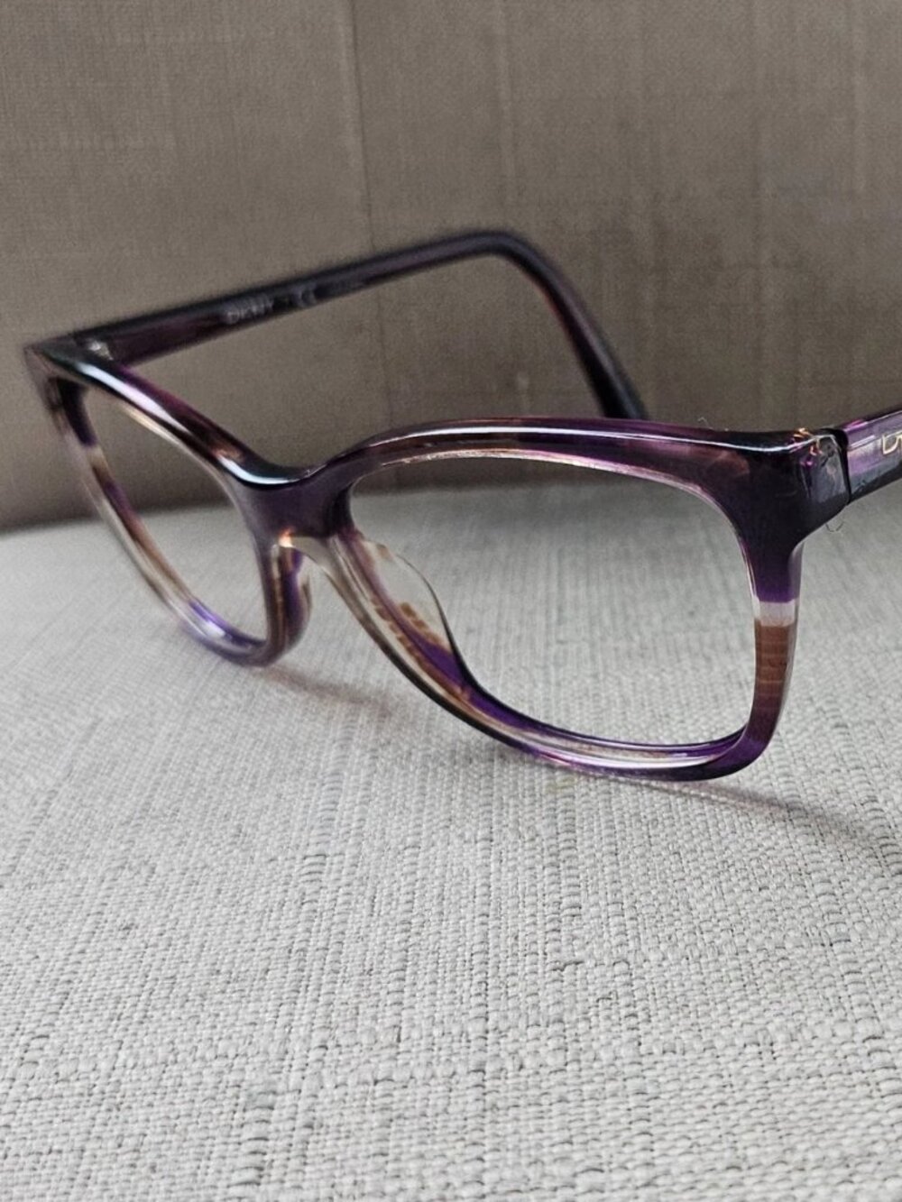 DKNY Women Glasses Eyewear Frame Purple Tortoise Eyeglasses DY4015 3593/14